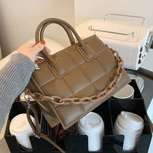 Autumn and winter retro chain handbag 2021new fashion high quality PU soft leather women's designer shoulder messenger bag 2024 - buy cheap