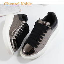 2019 Newest Unisex Chunky Platform Shoes For Women Classic Fashion Four Style Sneakers Real Leather Comfortable Female Big Size 2024 - buy cheap