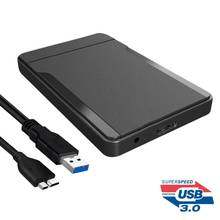 2.5inch HDD Caddy Enclosure 2.5inch SATA SSD Mobile Disk Box Cases Laptop Hard Drive USB3.0/2.0 HDD Case For Windows/Mac 2024 - buy cheap