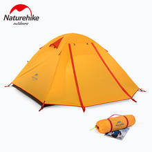 Naturehike Ultralight Outdoor Camping Tent Trail Trekking Hiking Travelling Beach Tent 3 Persons Family Tent Anti UV Waterproof 2024 - buy cheap