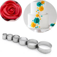 5Pcs/Set Stainless Steel Round Polymer Clay Cutter Molds Pottery Ceramic Cutting Mould Diy Tools 2024 - buy cheap
