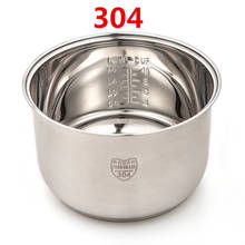 304 Stainless Steel Rice Cooker Inner Container Non Stick Cooking Pot Replacement Accessories Kitchen Food Rice Cooker Liner Buy Cheap In An Online Store With Delivery Price Comparison Specifications Photos And