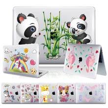 Laptop Protective Cases for Apple MacBook Pro 13/15/Air 11/13/Macbook 12" (A1534) Scratch Resistant Cute pattern Hard Shell 2024 - buy cheap