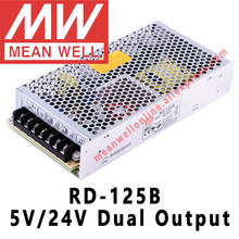 Mean Well RD-125B 133.4W 5V/24V Dual Output Switching Power Supply meanwell AC/DC 4.6A 2024 - buy cheap