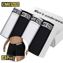 4Pcs Sexy Men Underwear Boxer Shorts Cotton Soft Cueca Male Panties Lingeries Gay Men Underpants Trunks Boxershorts 2022 CM6602 2024 - buy cheap