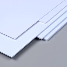 8pcs White 0.5mm Thickness 200x250mm ABS Styrene Sheets Architectural Model Building Material 2024 - buy cheap