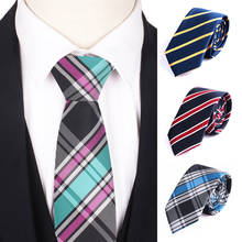Striped Tie For Men Women Fashion Skinny Plaid Necktie Casual Men Neck ties For Wedding Party Slim Girls Boys Ties Gravatas 2024 - buy cheap