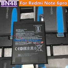 New Original High Quality BN48 4000mAh Battery For Xiaomi Redmi Note 6 Pro Note 6Pro Bateria Battery + Tools 2024 - buy cheap