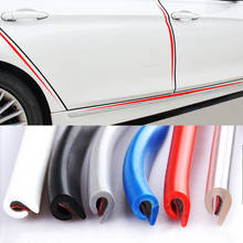 5M/10M Car Door trips Rubber Edge Protective Strips Side Doors Moldings Adhesive Scratch Protector Vehicle For Cars Auto 2024 - buy cheap