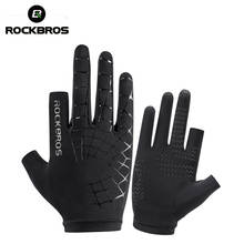 ROCKBROS-guantes de ciclismo para hombre y mujer, protectores antideslizantes y transpirables para pantalla táctil, para conducción, senderismo, ciclismo de montaña al aire libre 2024 - compra barato