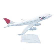 1/400 Scale Aircraft Boeing 747 Japan Airlines 16cm Alloy Plane B747 Model Toys Children Kids Gift for Collection 2024 - buy cheap