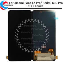 ЖК-дисплей OLED для Xiaomi Poco F2 Pro M2004J11G, дисплей с рамкой, сенсорная панель, стеклянный экран, дигитайзер для Xiaomi redmi k30 pro, ЖК 2024 - купить недорого