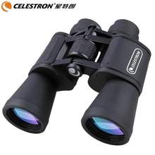 Celestron-telescopio astronómico profesional 10x50HD, visión nocturna con poca luz binoculares militares de largo alcance, para acampada de pájaros al aire libre 2024 - compra barato