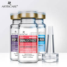 ARTISCARE Hyaluronic Acid + EGF + Snail Serum 3PCS Anti Wrinkle Aging Acne Treatment Scar Removal Essence Whitening Skin Care 2024 - buy cheap
