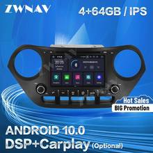 Carplay para Hyundai I10 I-10 2013 2014 2015 2016 2017 2018 2019, reproductor Android 10, GPS, Audio estéreo, Radio grabadora, Unidad Principal 2024 - compra barato