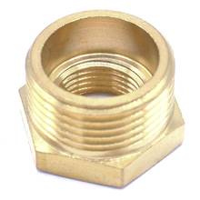 Brass Reducer 3/4" BSP Male Thread to 3/8" BSP Female Thread Reducing Bush adapter Fitting Gas Air Water Fuel 2024 - buy cheap