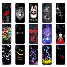 Capa de silicone m31 para samsung, capa tpu de silicone macio para samsung galaxy m31 e m315 2024 - compre barato