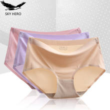 3Pcs/lot Seamless Panties Women Set Underwear Female Comfort Intimates Fashion Mid-Rise Briefs 8 Colors Lingerie Drop Shipping 2024 - buy cheap
