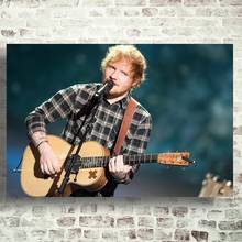 GX1938 Ed Sheeran Star Music Pop Oil Painting Poster Prints Canvas Wall Picture For Home Room Decor 2024 - buy cheap