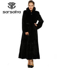 SARSALLYA 2020 New Mink Coats Women Natural Fur Coats Woman's Winter Jackets Real Fur Jacket 2024 - buy cheap