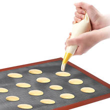 Антипригарное силиконовые коврик для выпечки перфорированный 30*40 см кондитерские формы для печенья коврик для печенья печь для печенья Лист Лайнер Инструменты для выпечки 2022 - купить недорого