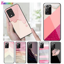 Rose Gold Pink Glitter For Samsung Galaxy A01 A11 A12 A21 A31 A41 A42 A51 A71 A91 A32 A52 A72 A02S Phone Case 2024 - buy cheap