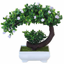 Falso Planta DIY Home Decor Simulado Presente de Decoração de Jardim Em Vasos de Plantas de Flor Artificial Moda Leve 2024 - compre barato