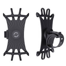 Practical Bicycle Handbar Clip Navigation Bracket Black Silicone Bicycle Phone Holder Portable Durable Mountain Bike 2024 - купить недорого