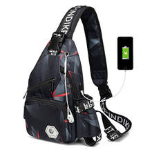 Teen Boys Shoulder Bags USB Charging Crossbody Bags Anti Theft Chest Bag School Summer Short Trip Messenger Bag 2020 New Arrival 2024 - buy cheap