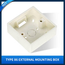 HEREPOW External Mounting Box 86mm*86mm*33mm for 86mm*86mm Standard Switches and Sockets Apply For Any Position of Wall Surface 2024 - buy cheap