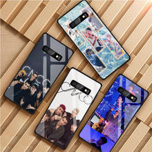CNCO Tempered Glass Phone Case For Samsung Galaxy S8 S9 S10 S20 PLUS J8 J6 J4 2018 NOTE 8 9 10 Cover Shell 2024 - buy cheap