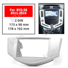11-424 Top Quality Radio Frame Fascia for BYD S6 2011 2012 2013 2014 2015 2016 Stereo Frame Fascia Dash CD Trim Installation Kit 2024 - buy cheap
