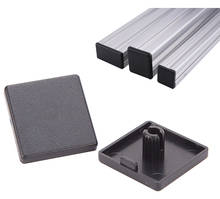 Cubierta de tapa de plástico ABS para extrusión de perfil de aluminio, accesorio negro, 20 piezas, 2020 2024 - compra barato
