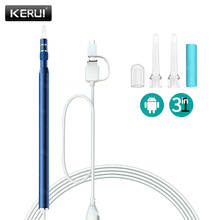 KERUI 3 in 1 OTG Visual Ear Cleaning Endoscope Diagnostic Tool Ear Cleaner Picker Android Mini Camera Ear Mouth Nose Otoscope 2024 - buy cheap
