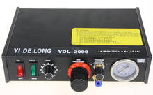 YDL-2000 полуавтоматический дозатор клея AB УФ-диспенсер клея контроллер жидкости для паяльной пасты для печатных плат SMD 2024 - купить недорого