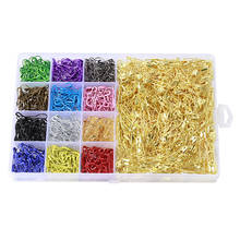 500PCS Mix Color Gourd Shape Safety Pins Metal Clips Gourd Pins Knitting Cross Stitch Marker Tag Pins Clips for DIY Sewing Tools 2024 - buy cheap