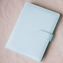 Cuaderno A5 con anillas de hojas sueltas, cuadernos de cuero, Agenda Color Macaron, planificador diario, papelería, suministros de oficina, gran oferta 2024 - compra barato