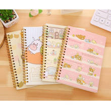 Kawaii Japan cartoon Rilakkuma notebook Diary agenda pocket book office school supplies Japan stationer cute notebook for kids 2024 - buy cheap