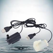 USB Powered Micro Water Pump 1M Cable DC Mute 3V 5V 6V Mini Submersible Water Pump Silent Aquarium Fish Tank Accessories 2024 - buy cheap