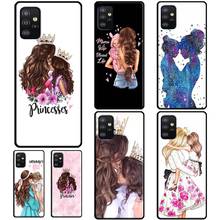 Beautiful Mother Daughter Son Case For Samsung A52 A42 A32 A12 A72 A20e A21S A11 A31 A41 A51 A71 A02 A10 S A30 A50 A70 2024 - buy cheap