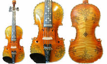 Violín Deluxe fancy Norwegian violín 4/4 (4x4) de Concierto #10741 2024 - compra barato