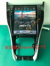 Sistema de navegação para autos, tela de 12.1 polegadas, com android 9.0, dvd, gps, rádio, ips 2024 - compre barato