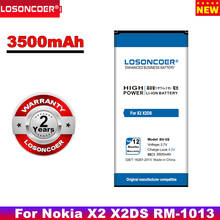 LOSONCOER 2600mAh BV 5S BV5S BV-5S литий-ионная аккумуляторная батарея для Nokia X2/X2DS/RM-1013 батарея 2024 - купить недорого