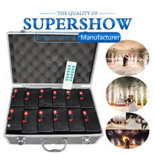 12 Pcs pyrotechnics firing system 12Channels Receiver 12 Base Firing Ignition Cold Fireworks Stage Fountain System 2024 - buy cheap