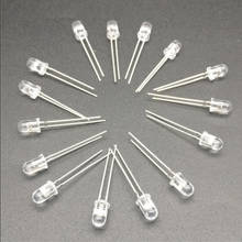 100pcs Free shipping Super Bright 5mm Round UV/ Purple Led Emitting Diode F5 LED light for DIY lights
