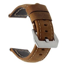 20mm 22mm 24mm 26mm Italy Genuine Leather Watch Band for Panerai Luminor Radiomir Stainless Steel Buckle Watchband Wrist Strap 2024 - buy cheap