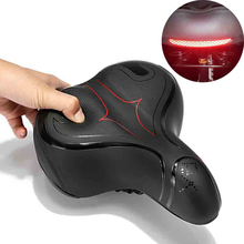 Universal Breathable Shock Absorption MTB Road Bike Saddle Bicycle Seat Cushion Waterproof Leather Cycling Aid Bike Accessories 2024 - buy cheap