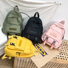 Women Laptop Backpack Men Shoulder Bag Solid Schoolbag For Teenage Girl Children Backpacks Travel Bags Mochila Feminina Bagpack 2024 - buy cheap