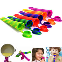 Forma de silicone para picolés, molde de cozinha 2024 - compre barato