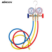 KKMOON Refrigerant Manifold Pressure Gauge Set Barometers Air Conditioning Tools with Hose and Hook for R12 R22 R404A R134A 2024 - buy cheap